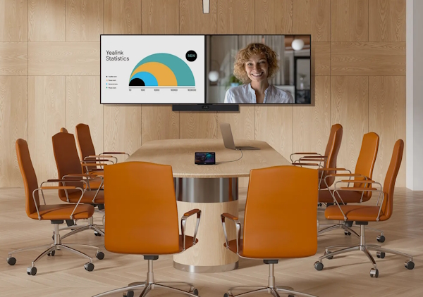 Yealink A40 in einem mittleren Konferenzraum